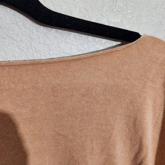 Sublime Distressed Oversized T-Shirt S/M Brown Cotton Graphic Sun Design Short S - Picture 5 of 10